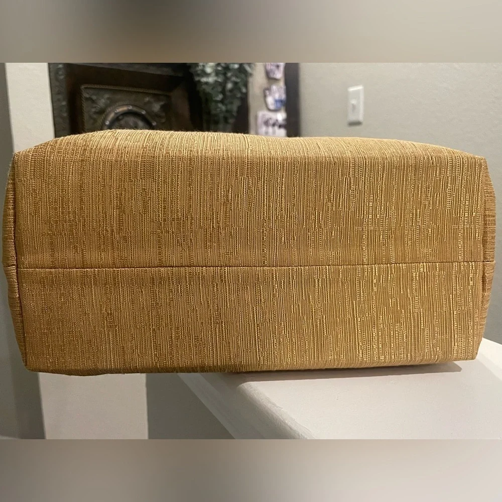 BECHAMEL | Gold Fabric Tote | New with Tags